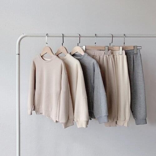 Children Boys Clothing Set Autumn Winter Casual Boy Sweatershirt Tops + Sport Pant 2 Pcs Suit for 1-6Y Boys Spring Kids Outfits