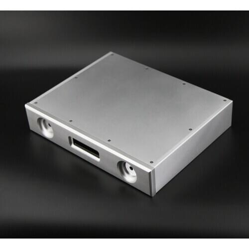 Size W321 H62 D252 DAC Amplifier Case Aluminum Chassis Power Supply DIY Case ES9018