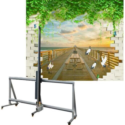 Factory High Resolution Vertical Direct To Wall Inkjet Printer For Wall Mural