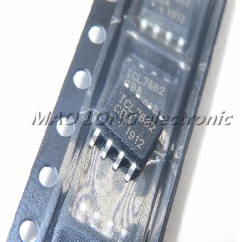 5-10PCS/LOT 100% Quality ICL7662CBA ICL7662 SOP-8 SMD Switching Regulator CMOS Voltage Converter Chip In Stock New Original