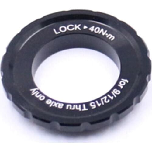 Bicycle Centerlock Adapter Disc Brake Rotor Cover for 12/15/20MM Thru Axle Aluminum Alloy Bicycle Accessories