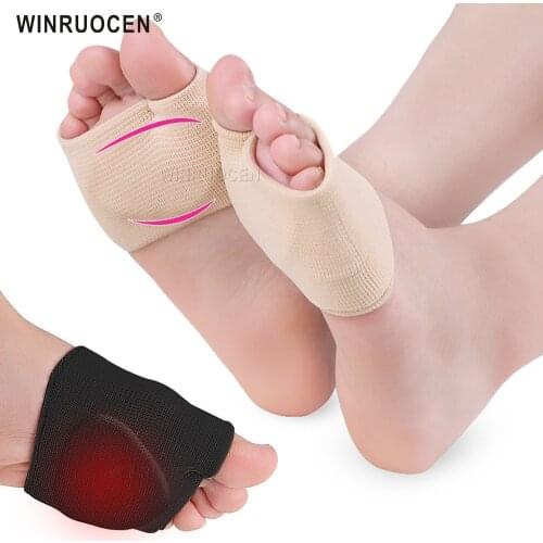 Gel Sleeve painful Forefoot Pads for Women High Heels Half Insoles Corns Foot Pain Care Absorbs Shock Socks Toe Pad Inserts
