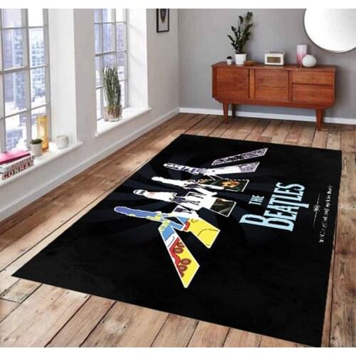 The Beatles Patterned Carpet ,Non Slip Floor Carpet,Teens Carpet,Turkish Rug