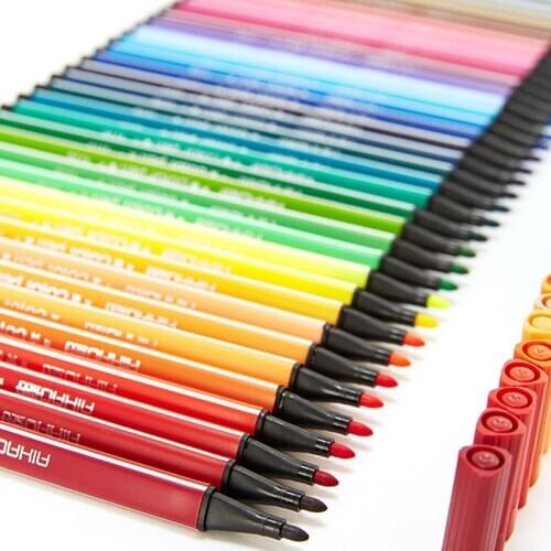 Marker Pens Drawing Set Kawaii Watercolor For Kids Gift School Office Stationery art Supplies brush pen markers manga fineliner