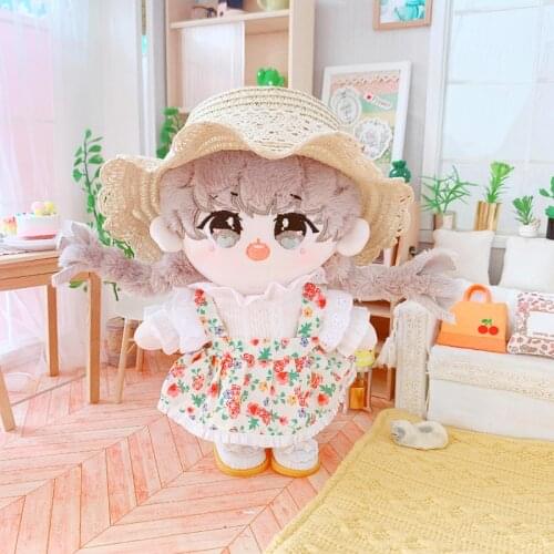[MYKPOP]KPOP Dolls Clothes & Accessoires - Flower dress Set 2pcs for 20cm Dolls(without doll) Fans Collection SC21050612