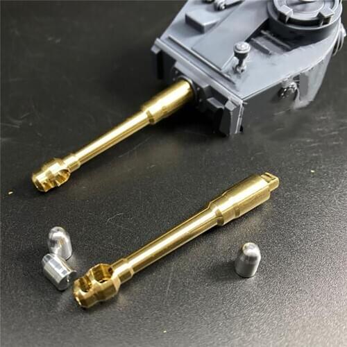 Tank Model Metal Barrel Kit Upgrade Part for Meng WWT-015