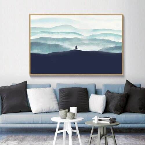 Nordic Landscape Canvas Paintings Wall Art Prints Poster Living Room Decor Decorative Paintings On The Wall Home Decor