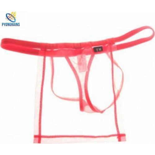 2016 New High-Quality Bright Network Yarn Men Underwear Men Jockstrap Sexy Gay Underwear Fashion Tanga Hombre Men Strings Thongs