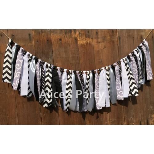 New Little Man Birthday Banner Baby Shower,Cake Smash Photo Prop Backdrop White Gray Black Decorations Nursery Hanging Garland