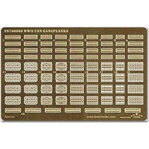 Five Star Model FS700068 World War II US Navy landing ship springboard and landing ladder