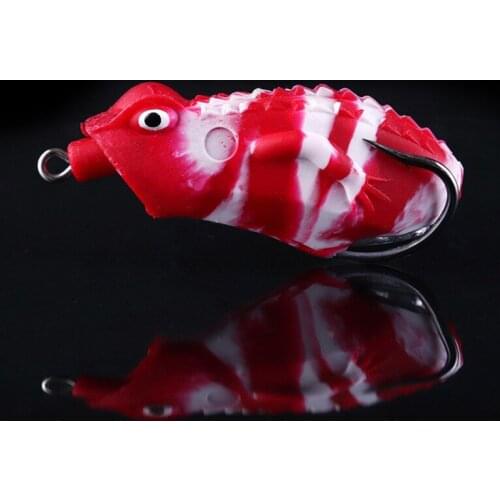 Frog Fishing Lures Bait Double Hooks Artificial Soft Bait Fishing Tackle for Freshwater Saltwater SAL99