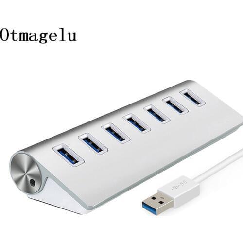 High Speed 7 Port USB 3.0 Hubs USB Hub Expander USB Type Charger Splitter Adapter For PC Laptop Phone Computer Accessories