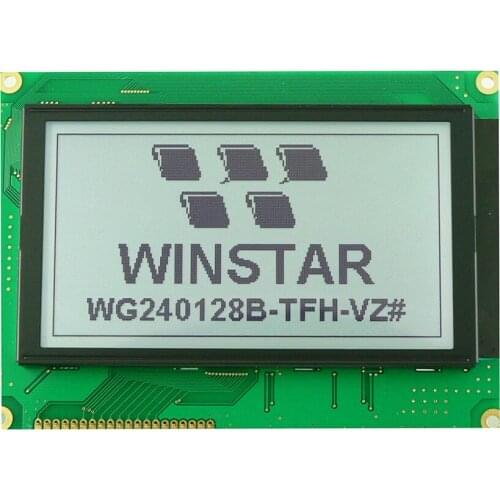 WG240128B WINSTAR 5V LCD display 240x128 screen backlight Graphic LCD new and original