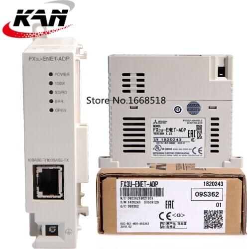 1 year warranty New original In box FX3U-4AD-PT-ADP FX3U-3A-ADP FX3U-ENET-ADP FX3U-ENET-L