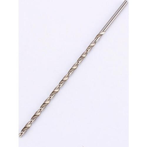1Pcs 4/4.5/5/6/8mm Twist Drill Bit HSS Extra Long 200mm Straight Shank Auger Drill Bit For Wood Aluminum Plastic Electric Drill