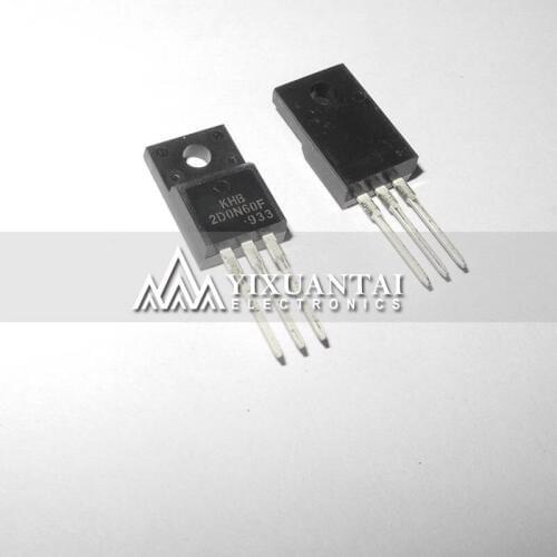 10pcs/lot 100% New Original KHB2D0N60F 2D0N60F TO220F