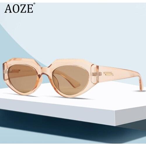 2021 polygon Fashion Modern Women Style Vintage Sunglasses 90S ins Cool Brand Design V Sun Glasses Oculos De Sol