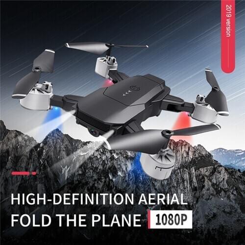 720P 1080P 4K HD Camera WIFI Foldable RC Drone with LED Lights Gesture Photo Video FPV Remote Control Aircraft RC Drone Kits