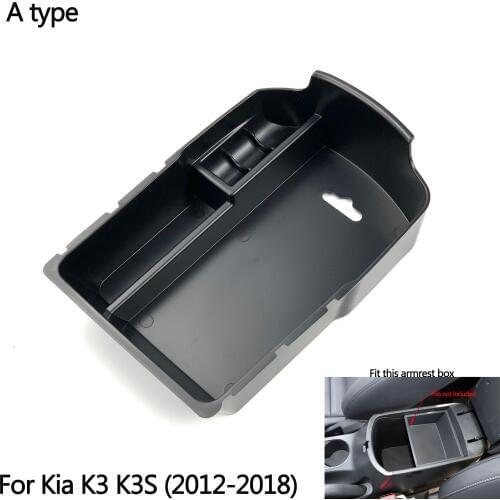 Car Styling Accessories Central Armrest box For Kia K2 K3 K3S K4 K5 KX3 KX5 SPORTAGE R KX7 BORREGO Mohave Forte Sorento 2011-19