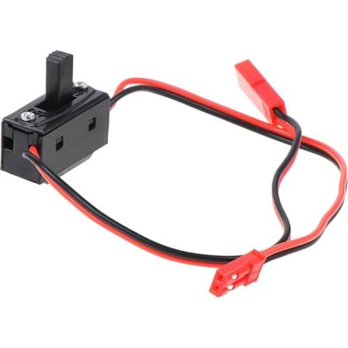 1 Pc 30cm RC Car JST Connector Wires for Axial SCX10 90046 HSP TRX4 RC Crawler LED Light Control Power Switch