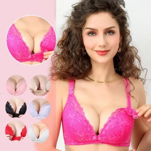 Breastfeeding Bra Pregnancy Clothes Maternity Nursing Bra Feeding Bra for Soutien Gorge Allaitement Pregnant Women