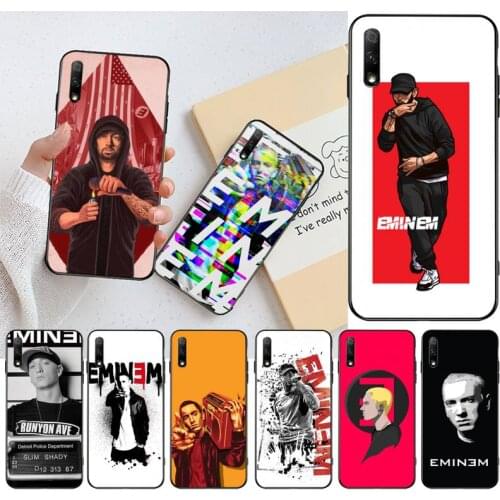 Eminem Rap Singer Phone Case for Huawei Honor 30 20 10 9 8 8x 8c v30 Lite view pro