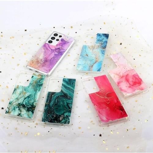 Luxury Plating Marble Phone Case for Samsung A42 A72 A52 A12 F62 S21 A71 A70 A50 Plus Cover for Samsung S10E Ultra S20FE Lite