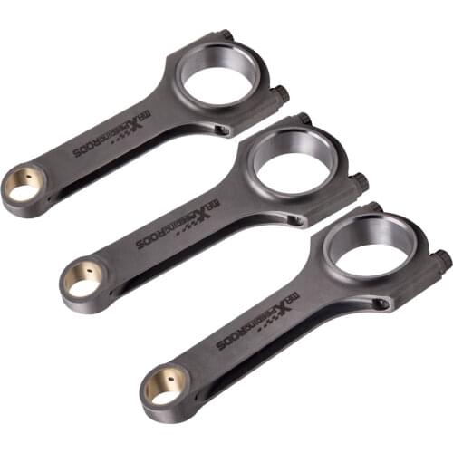 3PCS Connecting Rods For BMW B38A15M0 1.5T 3 cylinder F45/F46 F55/F56 F20/F21 148.2mm H-Schaft Pleuel +APR 2000 Bolts