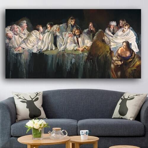 Last Supper 5d diy Diamond Painting Full drill religious Diamond Embroidery Mosaic diamond art living room decor Christian