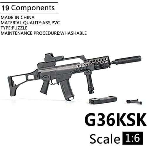 1:6 G36KSK Assault Rifle Armour Model