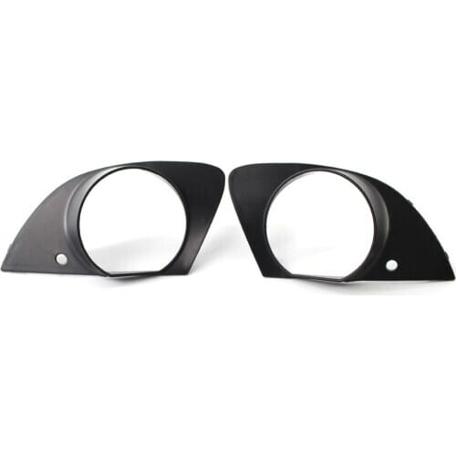 Fog Light Lamp Vent Bumper Grilles Cover For BMW 7 Series E65 E66 LCI Facelift 06-08 51117142179，51117142180