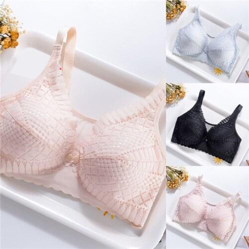 2021 New Style Breastfeeding Bras Maternity Nursing Bra Feeding Nursing Underwear Clothes for Pregnant Women Solid Color Bras