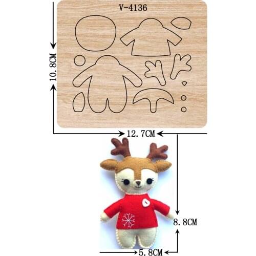 New wooden dies cutting dies for scrapbooking Multiple sizes V-4136