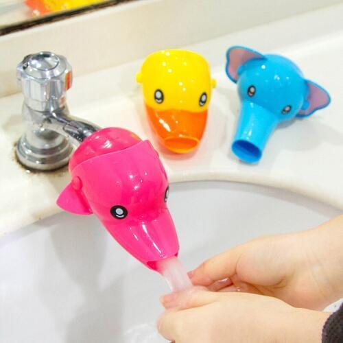 New cartoon hand washing toys water games extender baby toddler kids children duck elephant hand wash helper childrens care