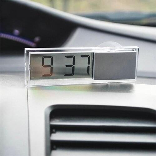 New Durable High Quality Electronic Clock Suction Cup Digital LCD Display Accurate Fashion Cool Portable For Home and Car#296063