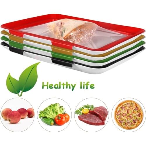 Creative Food Preservation Tray Fresh Keeping Fruit And Dishes Reusable Food Spacer Elastic Food Storage Container