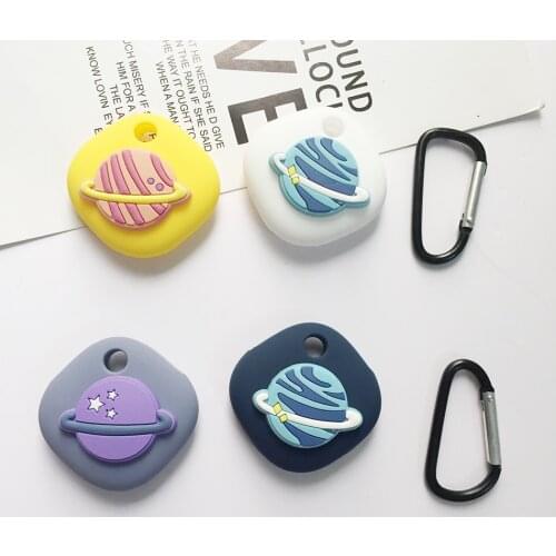 For Samsung Galaxy SmartTag Locator Tracker Case Cartoon astronaut Anti-lost Silicone Case for Galaxy Smart Tag Protection case