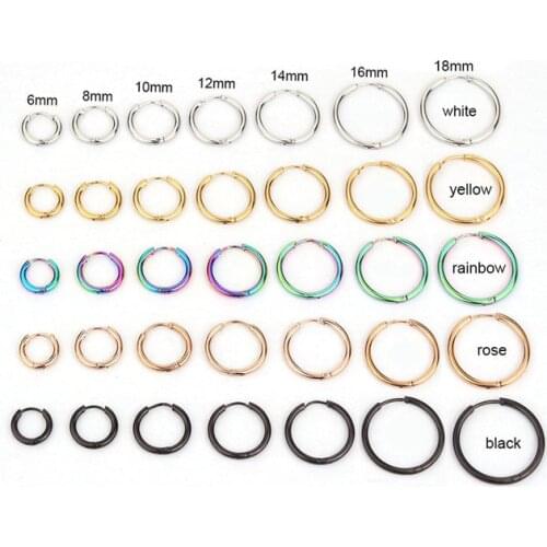 Diamante Nose Ring Earring Septum Cartilage Tragus Helix Hoop Segment Piercing Sexy Jewelery