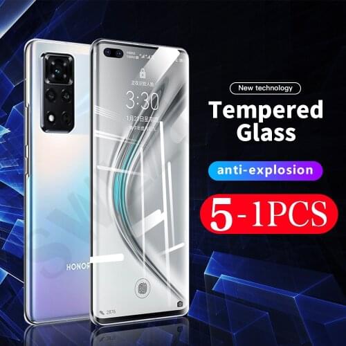 5-1Pcs tempered glass for Honor view 20 pro plusi 20s 20i lite 30s 30 30 Youth phone screen protector protective film
