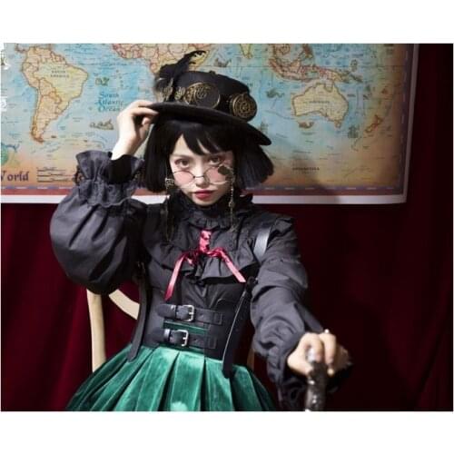 Steampunk Womens Strap Harness Vintage Waist Cincher with Straps Wide Corset Belt