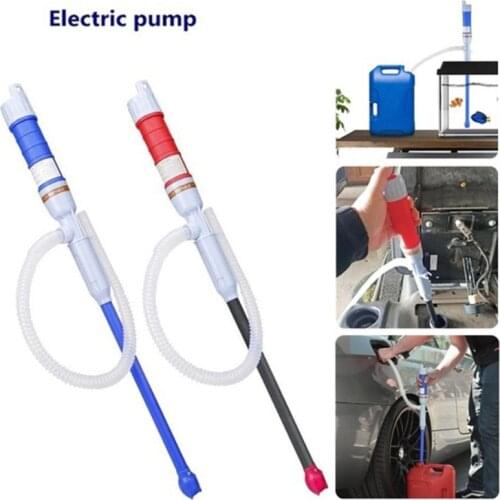Liquid Oil Transfer Pump Water Pump Powered Electric Outdoor Car Vehicle Fuel Gas Transfer Suction Pumps Liquid Transfer Oil