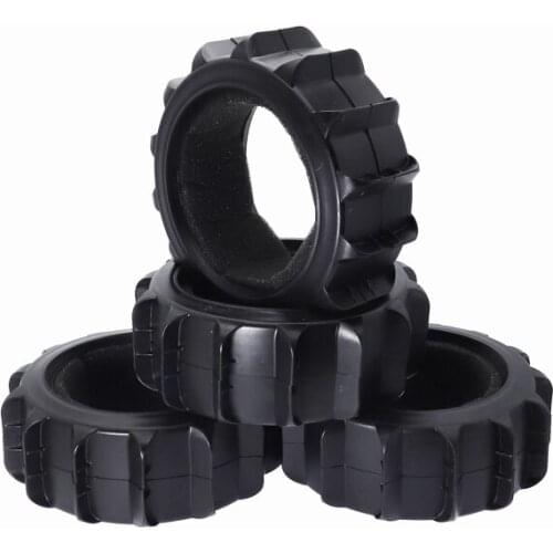 4PCS 1/8 RC Off Road Buggy Snow Sand Paddle Tires/Tyre for 1/8 RC car parts