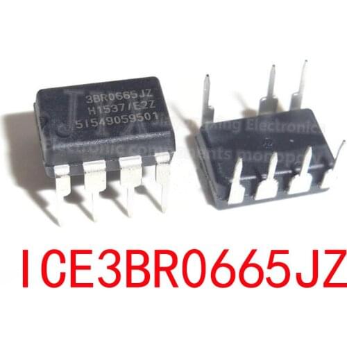 5pcs ICE3BR0665JZ DIP-8 3BR0665JZ ICE3BR0665J DIP 3BR0665J DIP8 ICE3BR0665