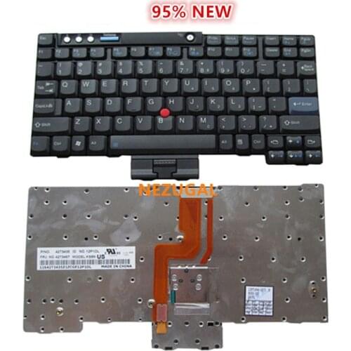 95% NEW for IBM Lenovo Thinkpad X60 X60s X61 X61s Keyboard 39T7234 39T7265 KS89-US KYX6A