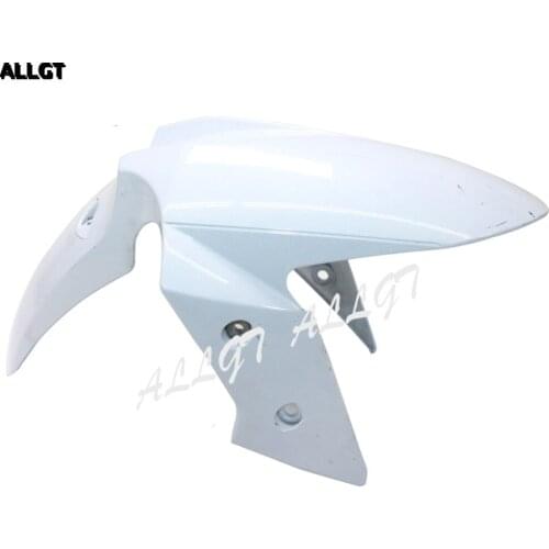 ALLGT Front Mudguard Fender Fairng For Kawasaki Ninja 300 EX300 2013 2014 ZXR300 Injection Mold Unpaint White