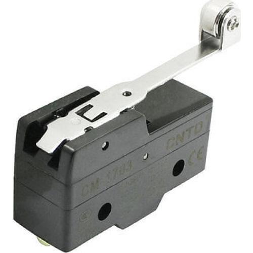CM-1703 SPDT Momentary Roller Hinge Lever Arm Micro Limit Switch Snap Action NEW