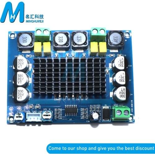 Dual-channel 120W+120W Stereo High Power Digital Audio Power Amplifier Board tpa3116 Amplifiers Amplificador TPA3116D2