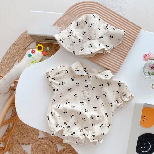 Kmuosunog Bodysuit With Short Sleeves For Babies