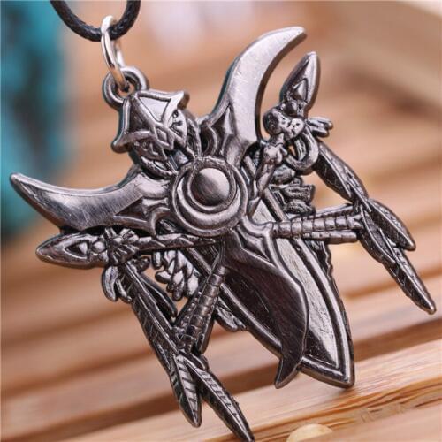 Fashion Anime Game Charm World of Warcraft Charm Pendant Necklace Wholesale