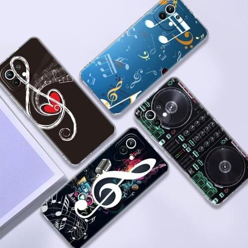 Fashion Case for Xiaomi Redmi Note 9S 9 8 8T 7 10 9C 9A 7A 8A K40 K30 Pro Soft Silicone Phone Cover Ddj Dj Music Customer